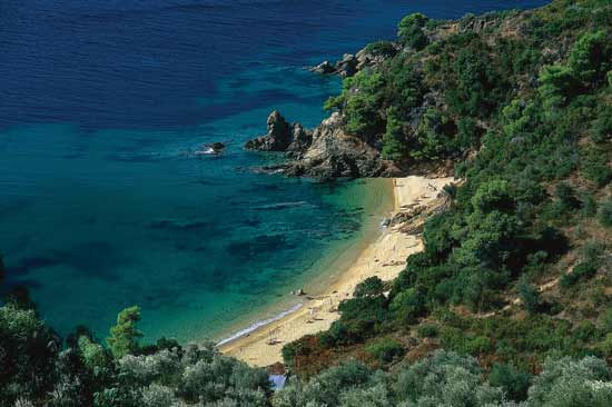 the Aegean Sea