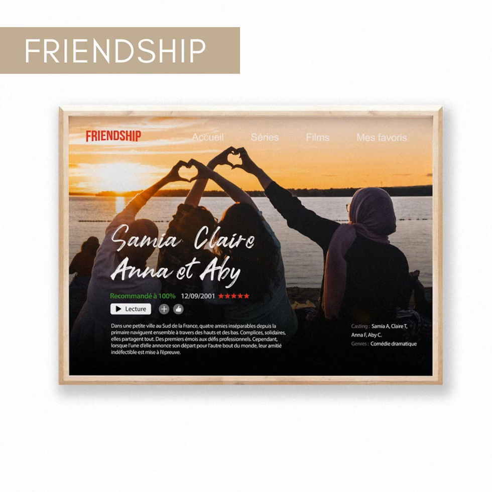 Miniature : poster affiche de film série cadeau meilleure amie