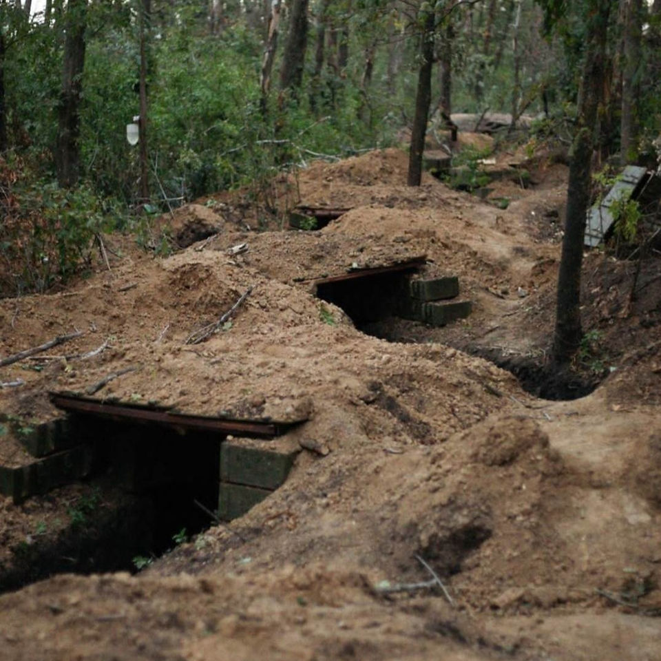 Russian trench warfare. 
