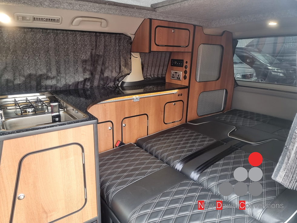 Thumbnail: Toyota Alphard slimline camper conversion