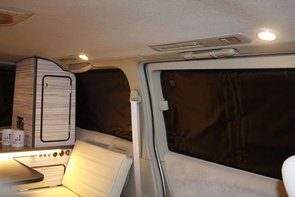 Thumbnail: Nissan Elgrand 8 piece thermal blinds