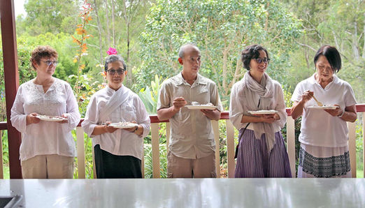 Pindapata bindabat Dhammagiri Brisbane Australia