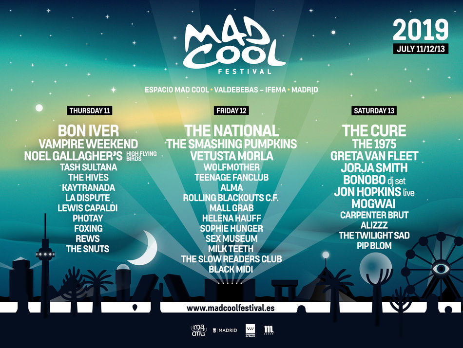 Mad Cool Festival Reveals 2019 Lineup