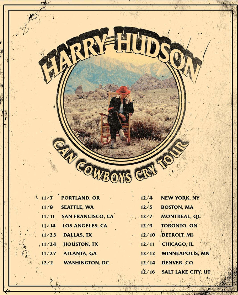 Harry Hudson Announces North American Tour
