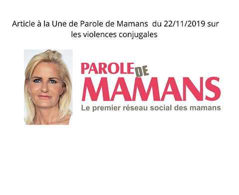 aline peugeot chronique Une parole de mamans article