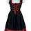 Miniaturbild: Dirndl Kleid rot Grösse 44