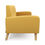 Miniaturbild: Sofa ALLY 3-Sitzer gelb
