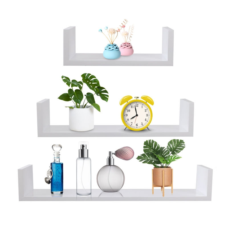 Wandregal PINA 3er Set weiss