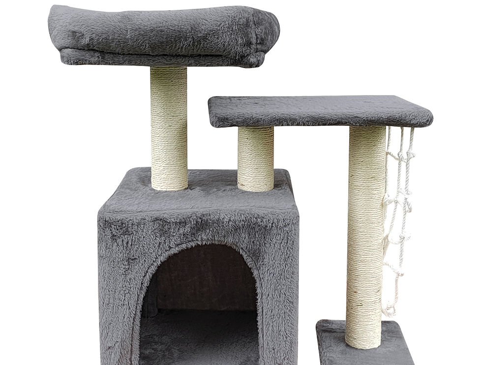 Katzenbaum KOSMO 62 cm grau