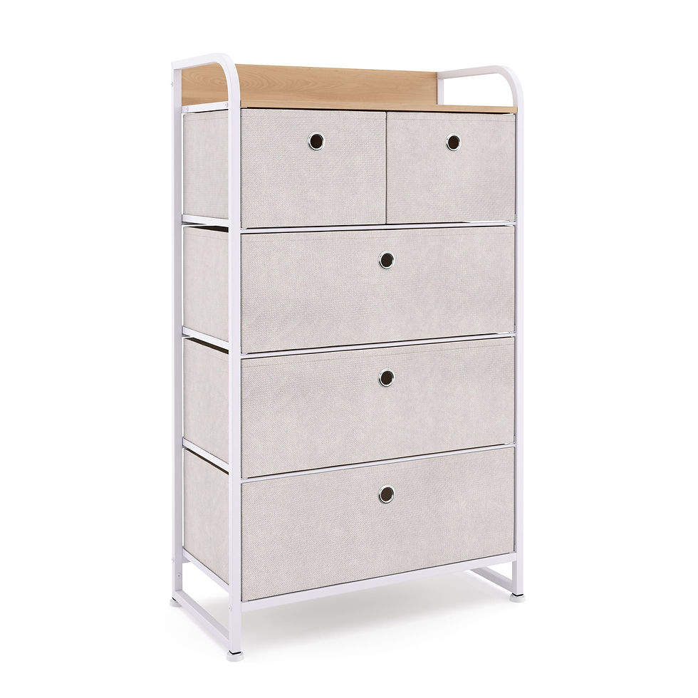 Kommode MIKA 58 x 99 cm beige