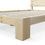 Miniaturbild: Bett Holz JAYDEN 140 x 200 cm nature