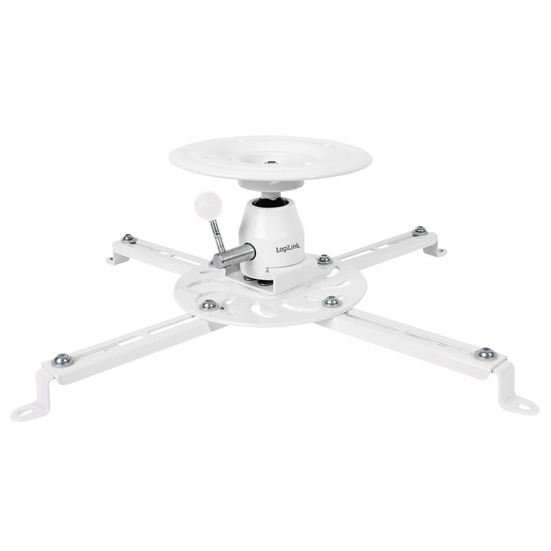 Beamerhalterung 80 – 500 mm weiss