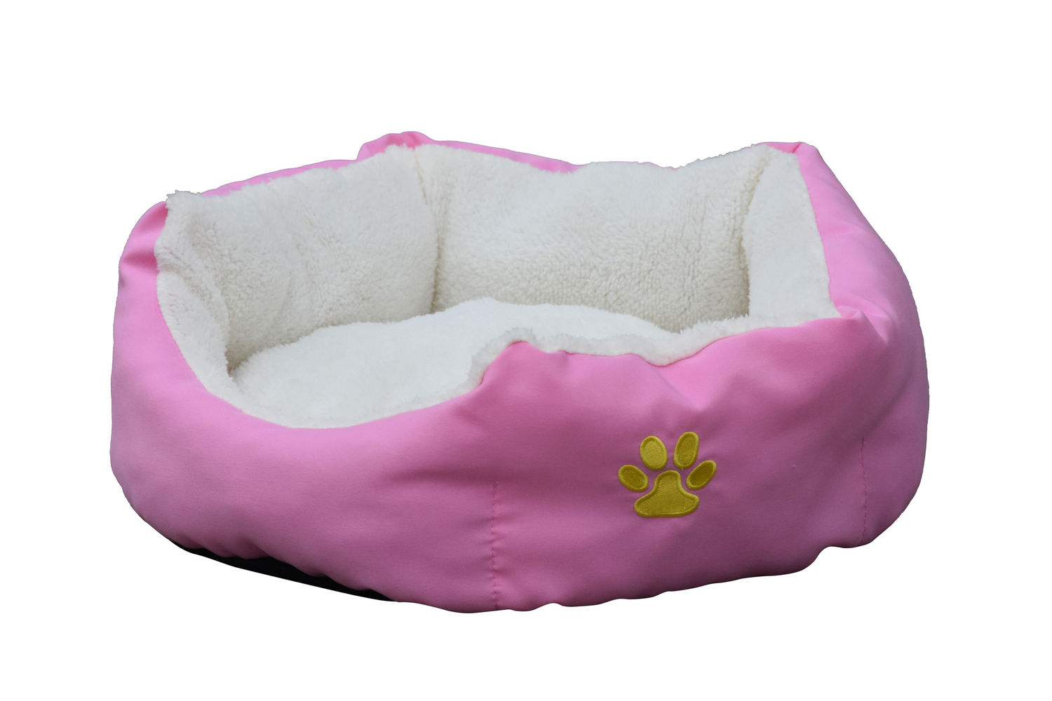 Hundebett Katzenbett PFÖTCHEN M pink