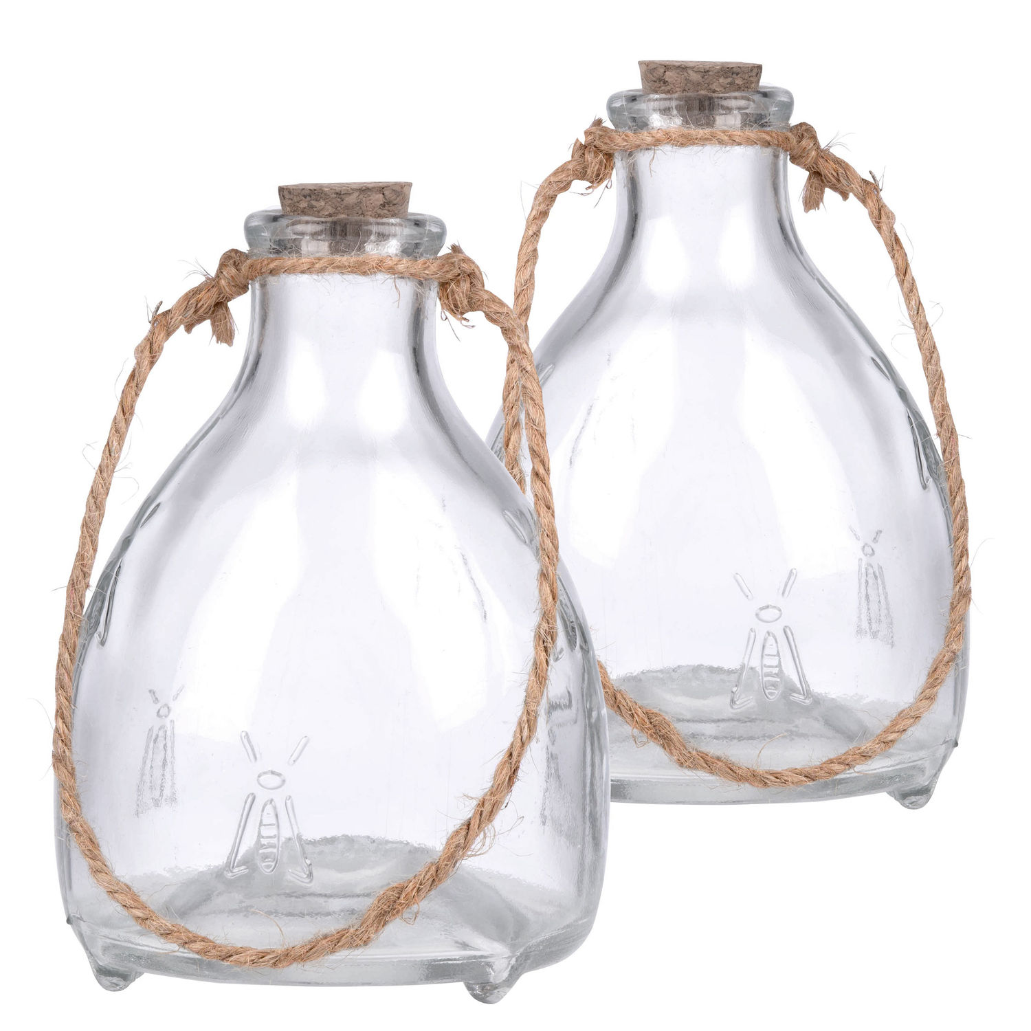 Wespenfalle Glas 2er Set