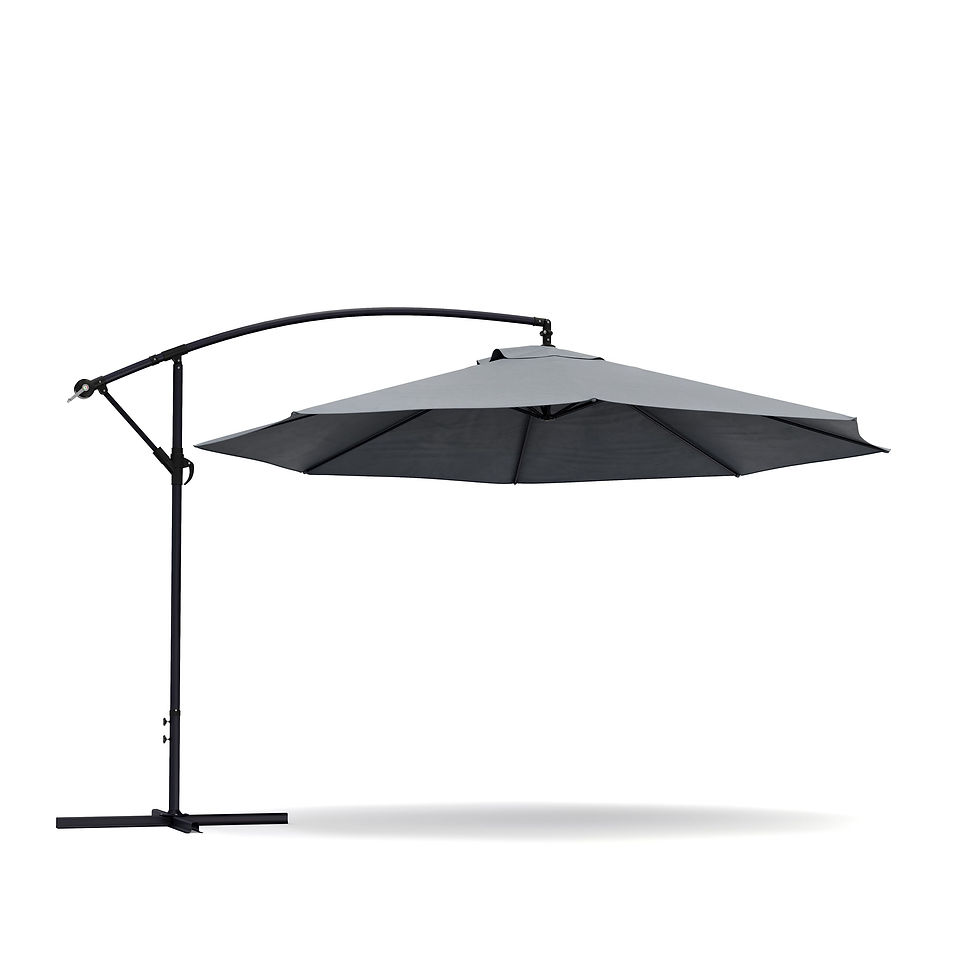 Sonnenschirm Ampelschirm SUN 300 cm anthrazit