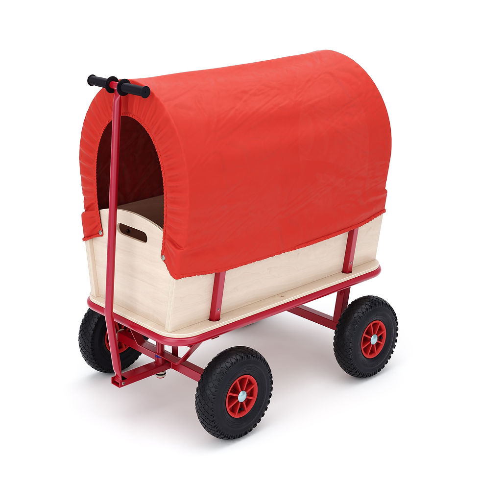 Bollerwagen mit Plane