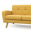 Miniaturbild: Sofa ALLY 3-Sitzer gelb