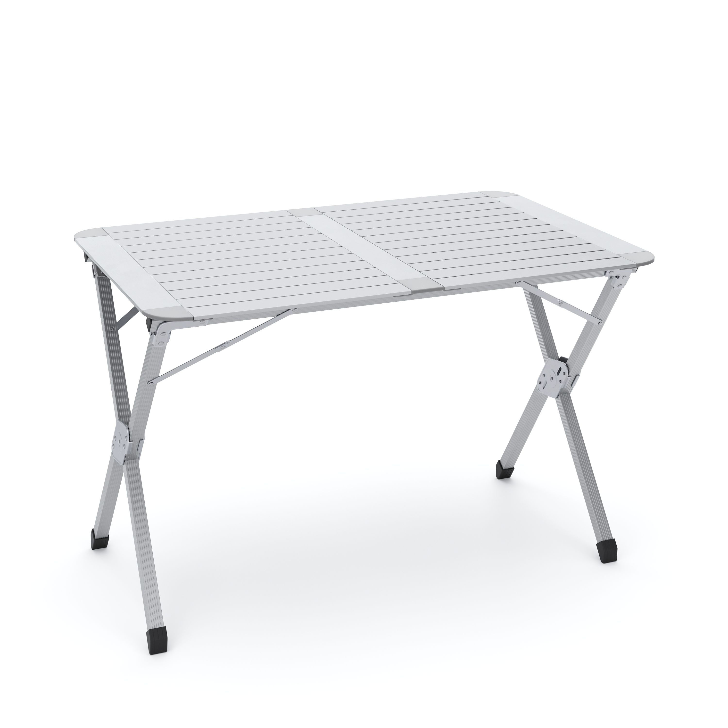 Campingtisch klappbar 106 x 70 cm silber