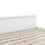 Miniaturbild: Bett Holz BELLA mit Stauraum und Schubladen 140 x 200 cm weiss