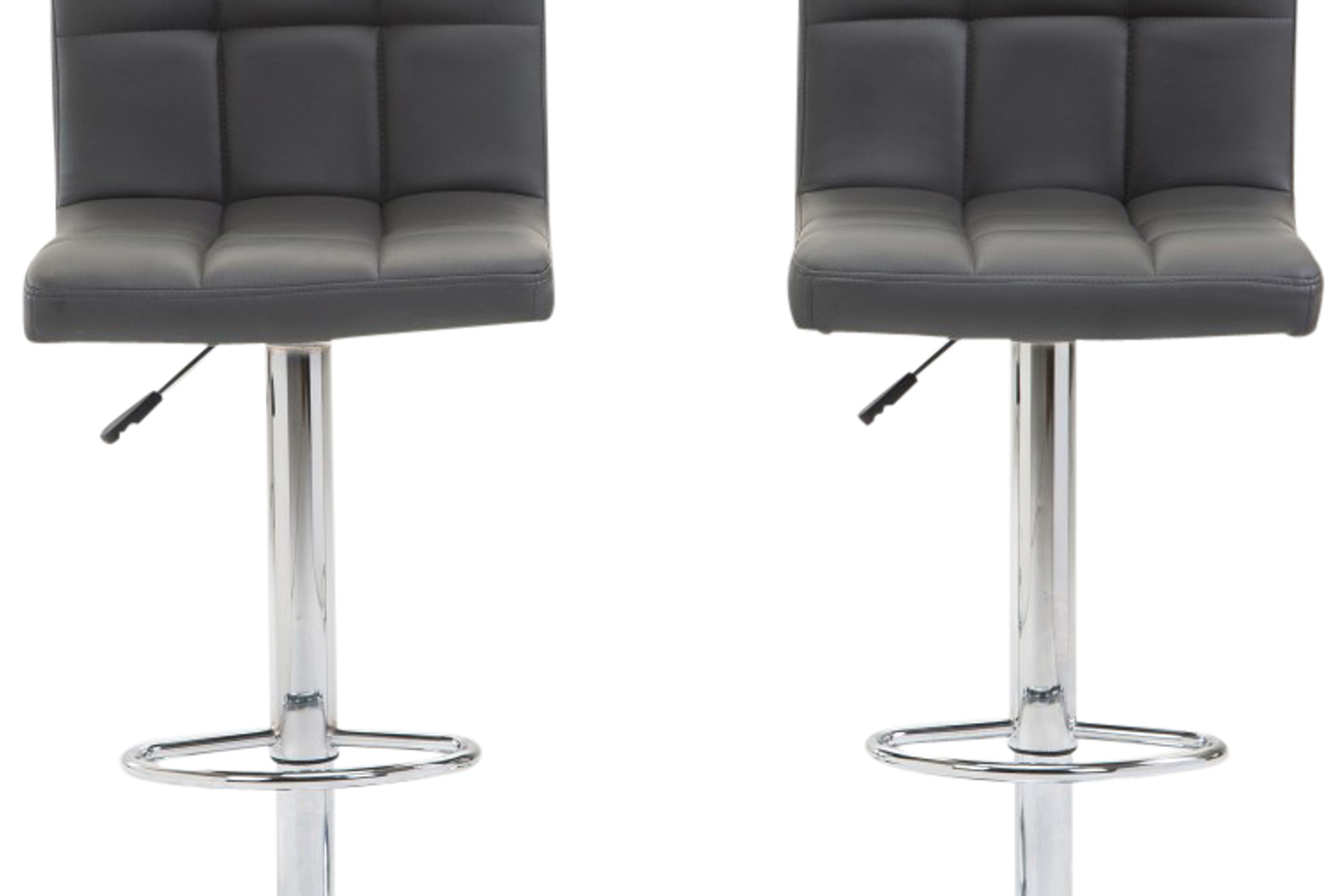 Barhocker LIMA 2er Set anthrazit