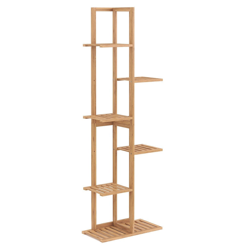 Pflanzenständer Bambus 40 x 20 x 122 cm