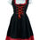 Miniaturbild: Dirndl Kleid rot Grösse 42