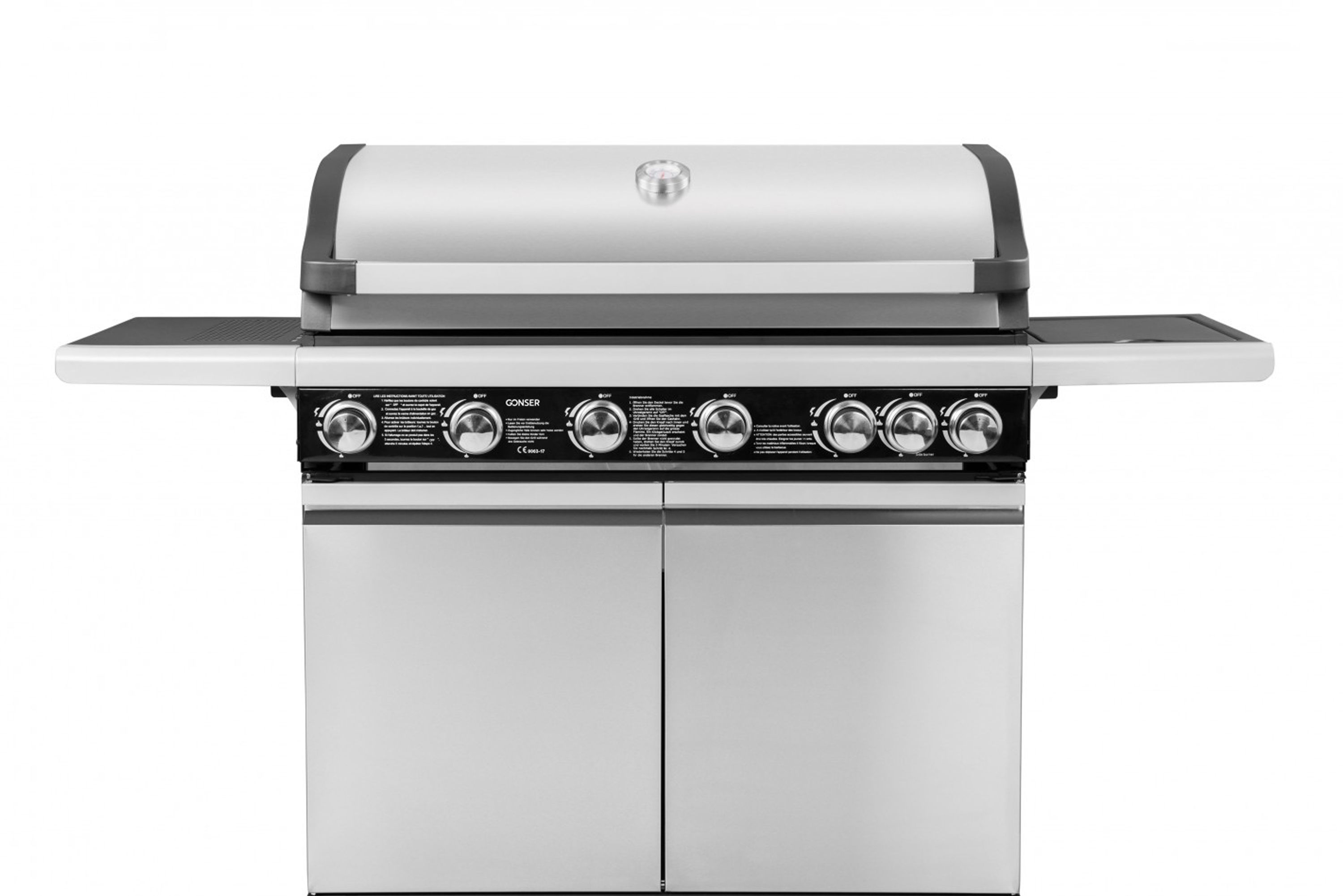 Gasgrill BBQ 6+1 Brenner