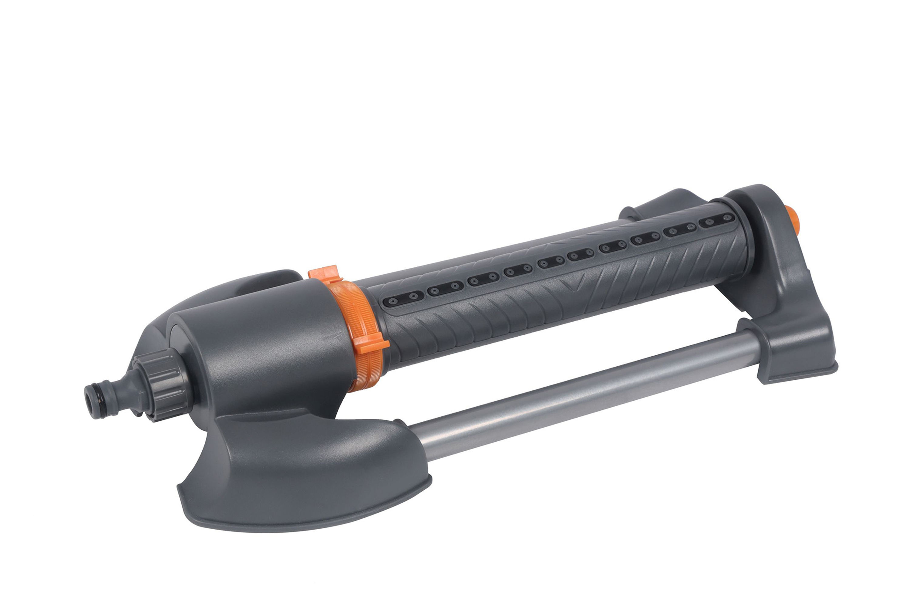 Rasensprenger 20 Düsen 39 cm grau/orange