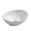 Miniaturbild: Waschbecken Keramik oval 40 x 33 cm weiss