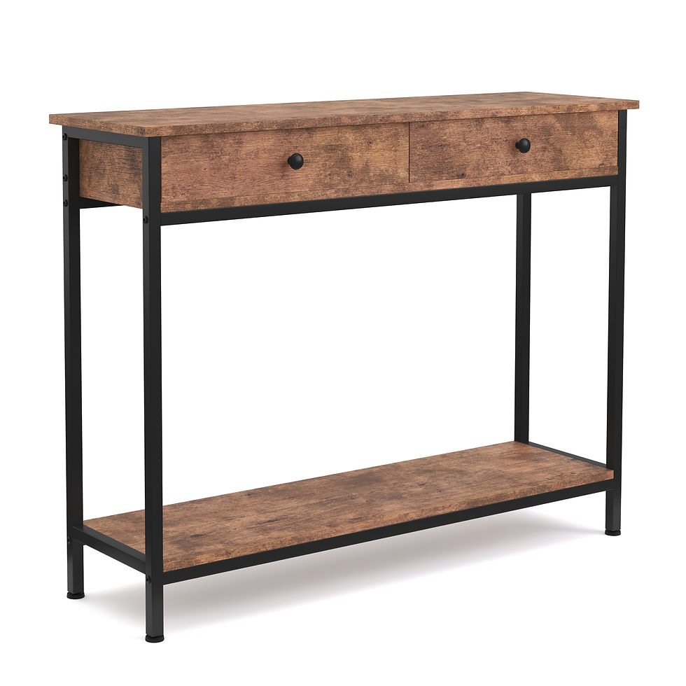 Konsolentisch Vintage BONITA 100 x 80 cm