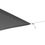 Miniaturbild: Sonnensegel Polyester Dreieck 5 x 5 x 5 m grau