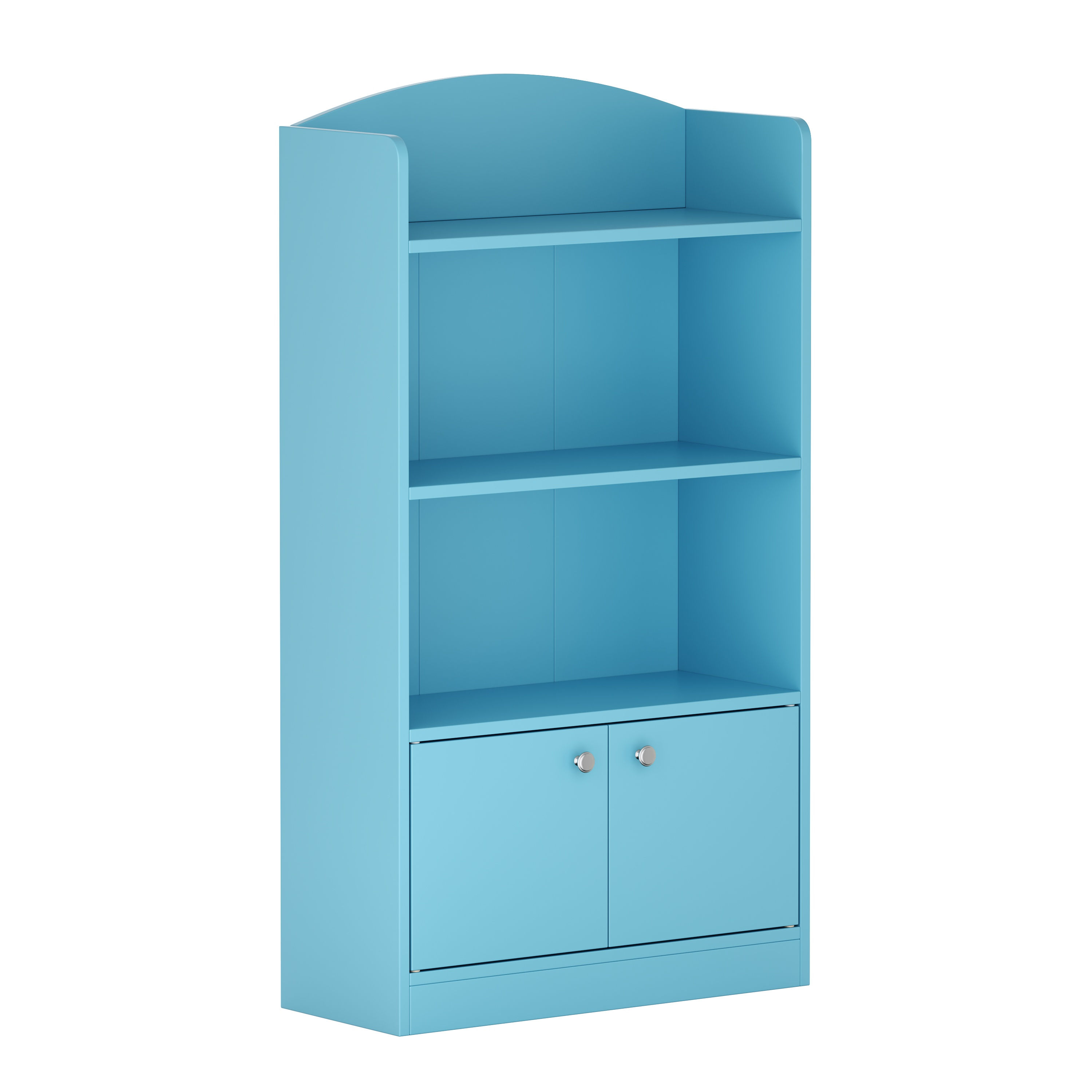 Bücherregal ZEFIR 4 Fächer 60 x 108 cm blau