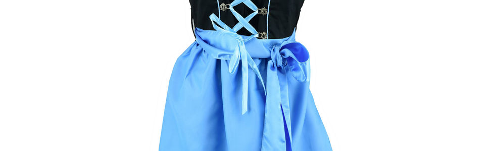 Dirndl Kleid blau Grösse 46