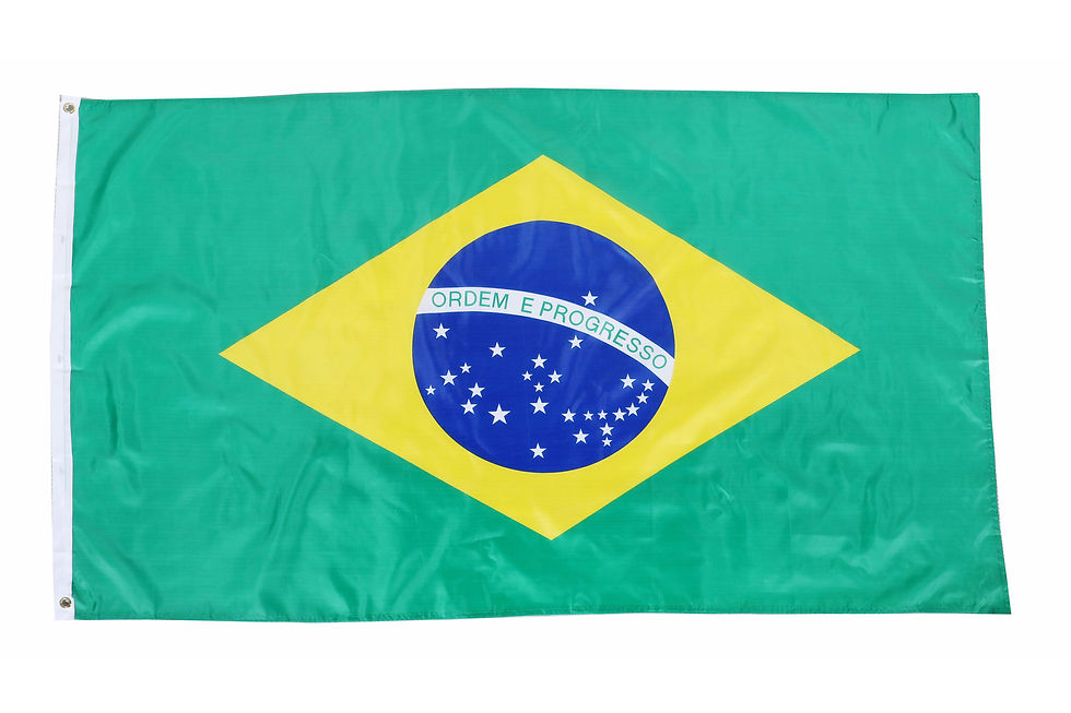 Flagge Brasilien 90 x 150 cm