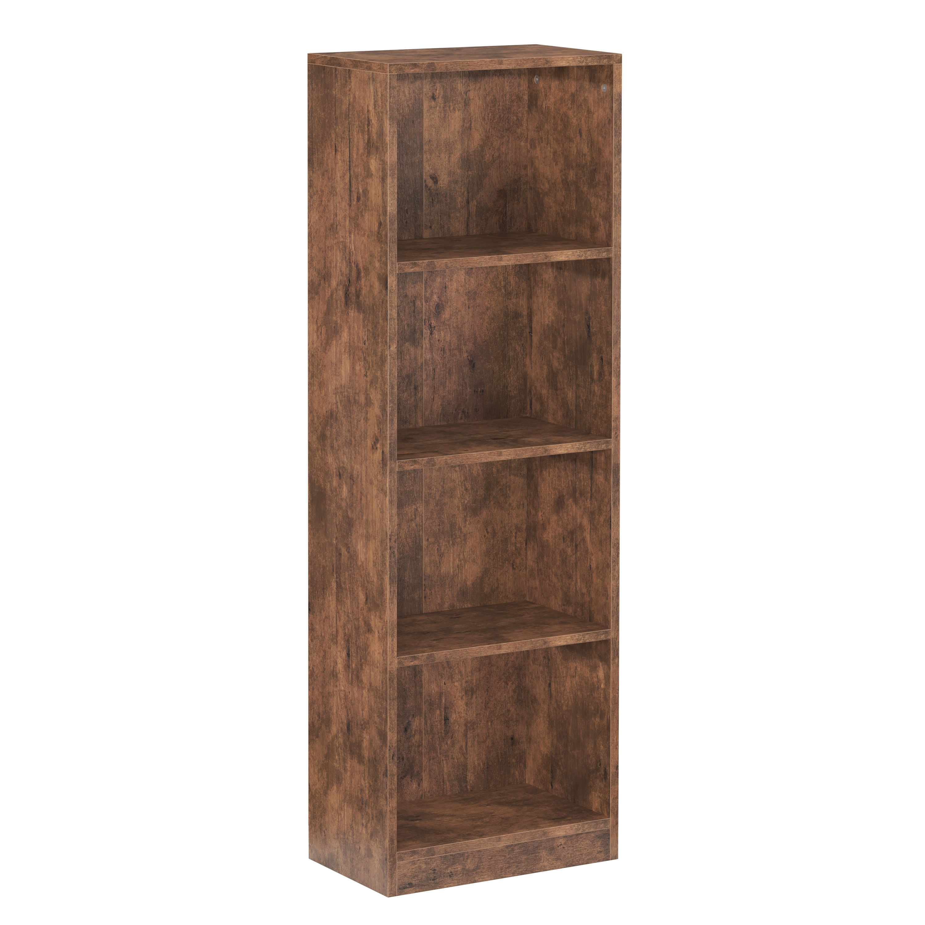 Bücherregal Vintage BONITA 4 Fächer 40 x 122 cm