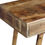 Miniaturbild: Schreibtisch Holz Vintage KUNIS mit Schubladen 120 x 45 x 76 cm
