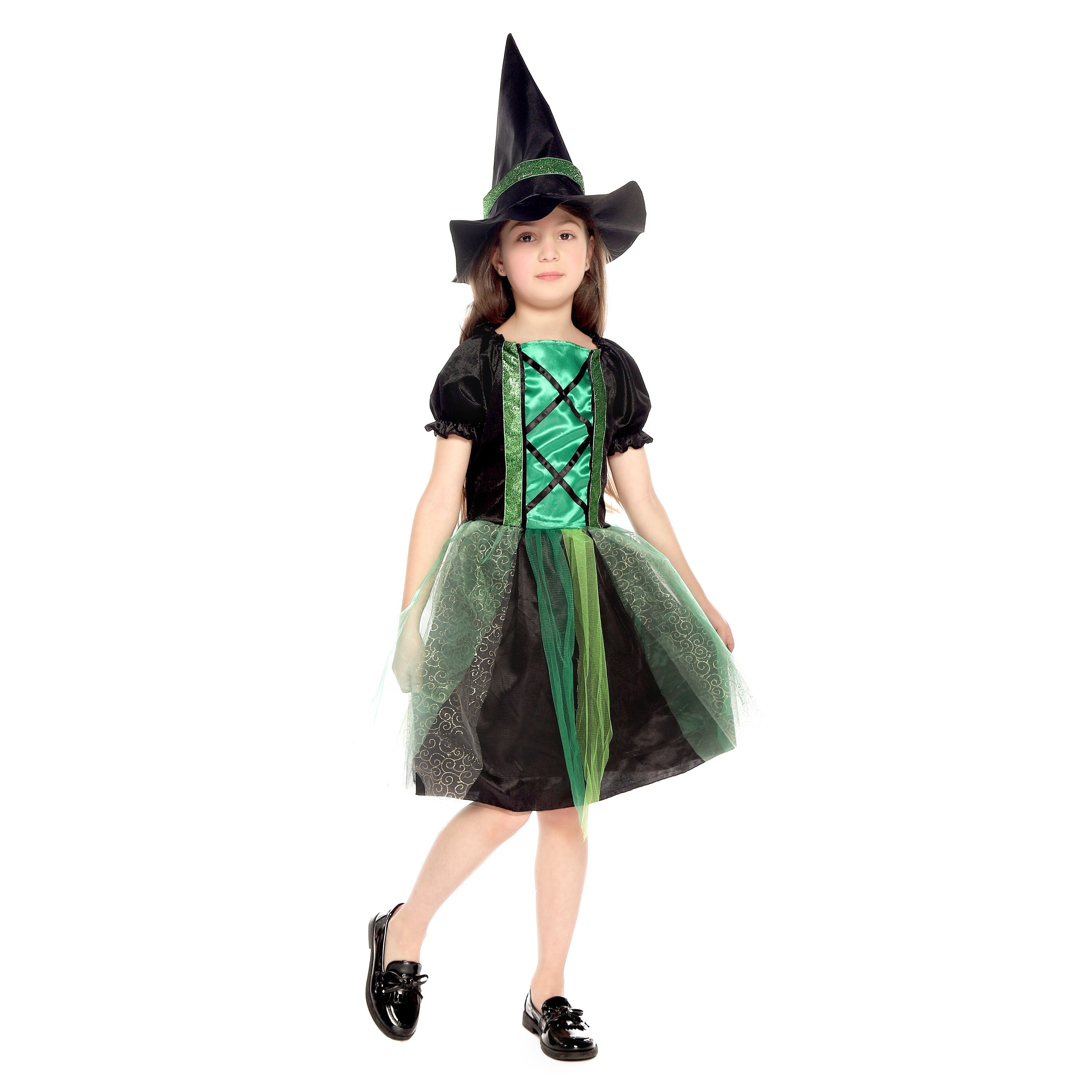 Kinderkostüm Hexe Grösse 116