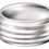 Thumbnail: Nhẫn CK Calvin Klein Fractal Silver Size 6 Ring 100% chính hãng