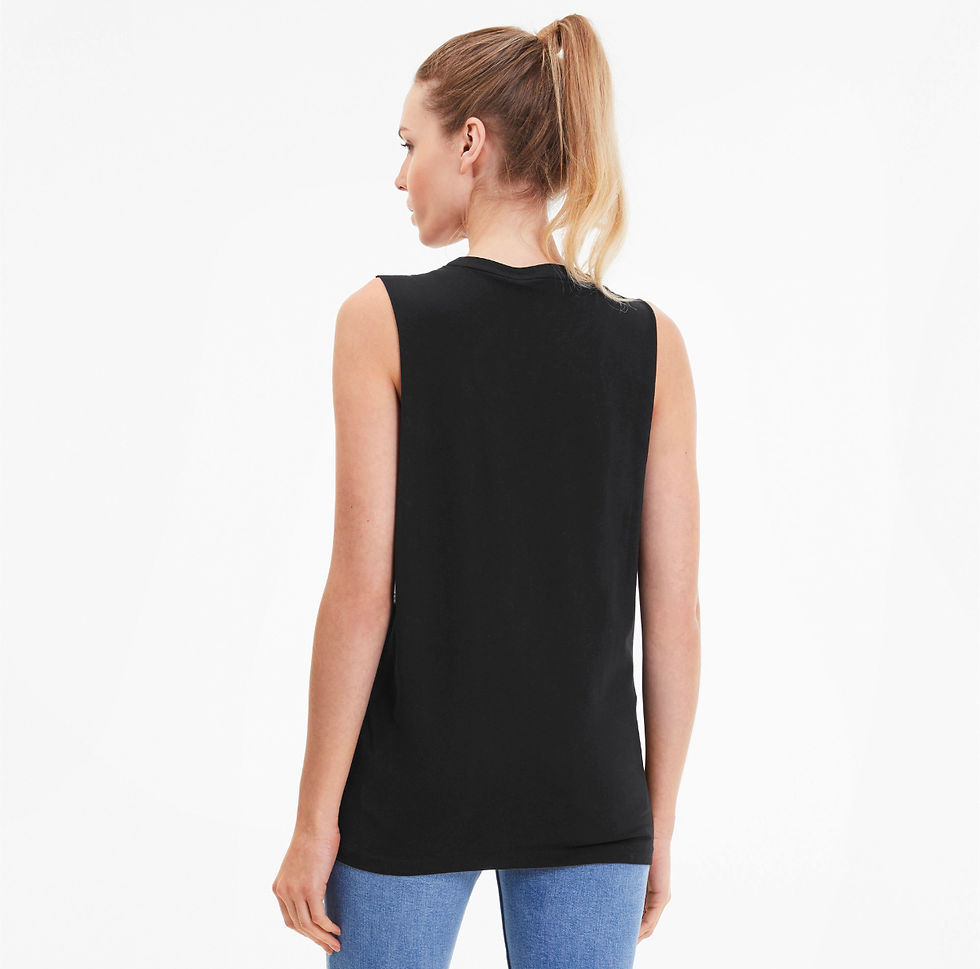 Hình thu nhỏ: Áo Thun Ba Lỗ Nữ Puma Essention Metallic Cut Off 100% Chính Hãng