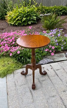 BLACK WALNUT CANDLESTAND
