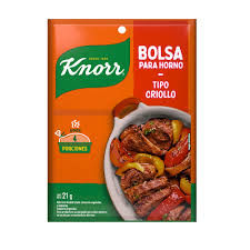 KNORR BOLSA PARA HORNO TIPO CRIOLLO