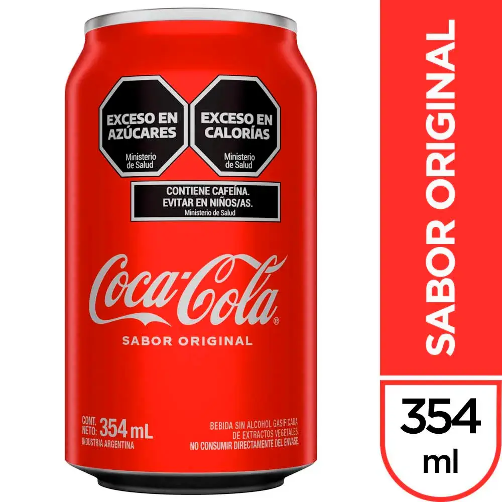 COCA COLA LATA x354 ml