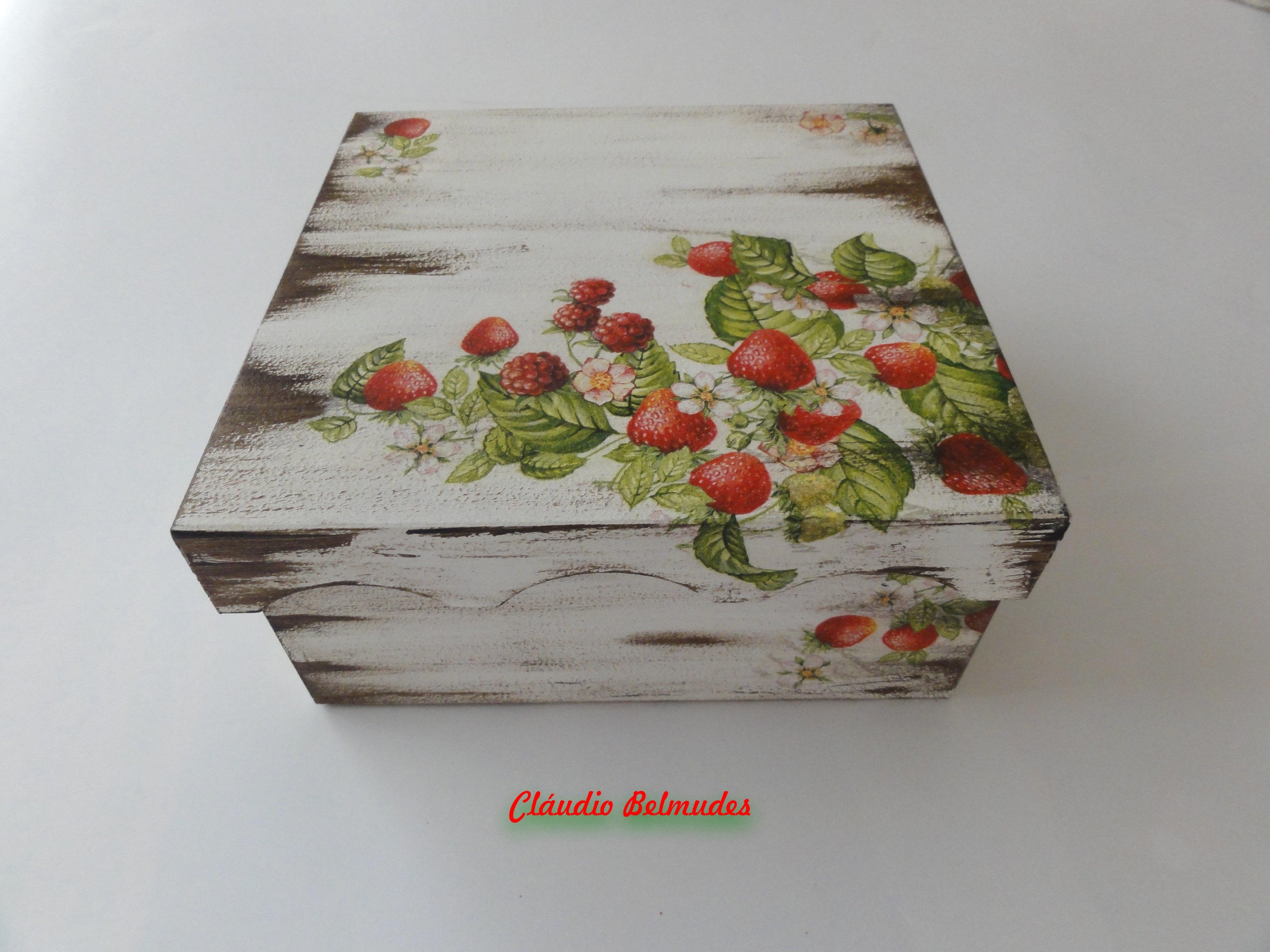 Caixa decorada