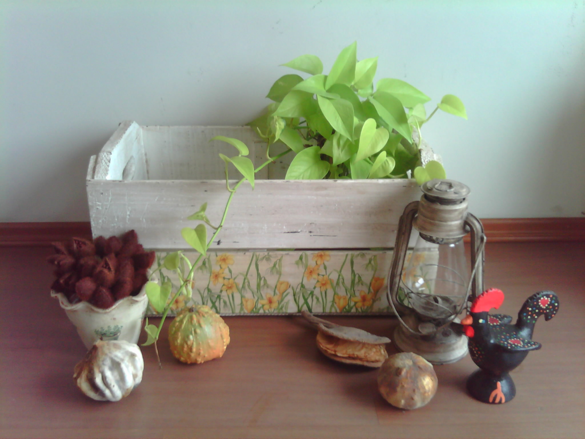 Decoração rústica