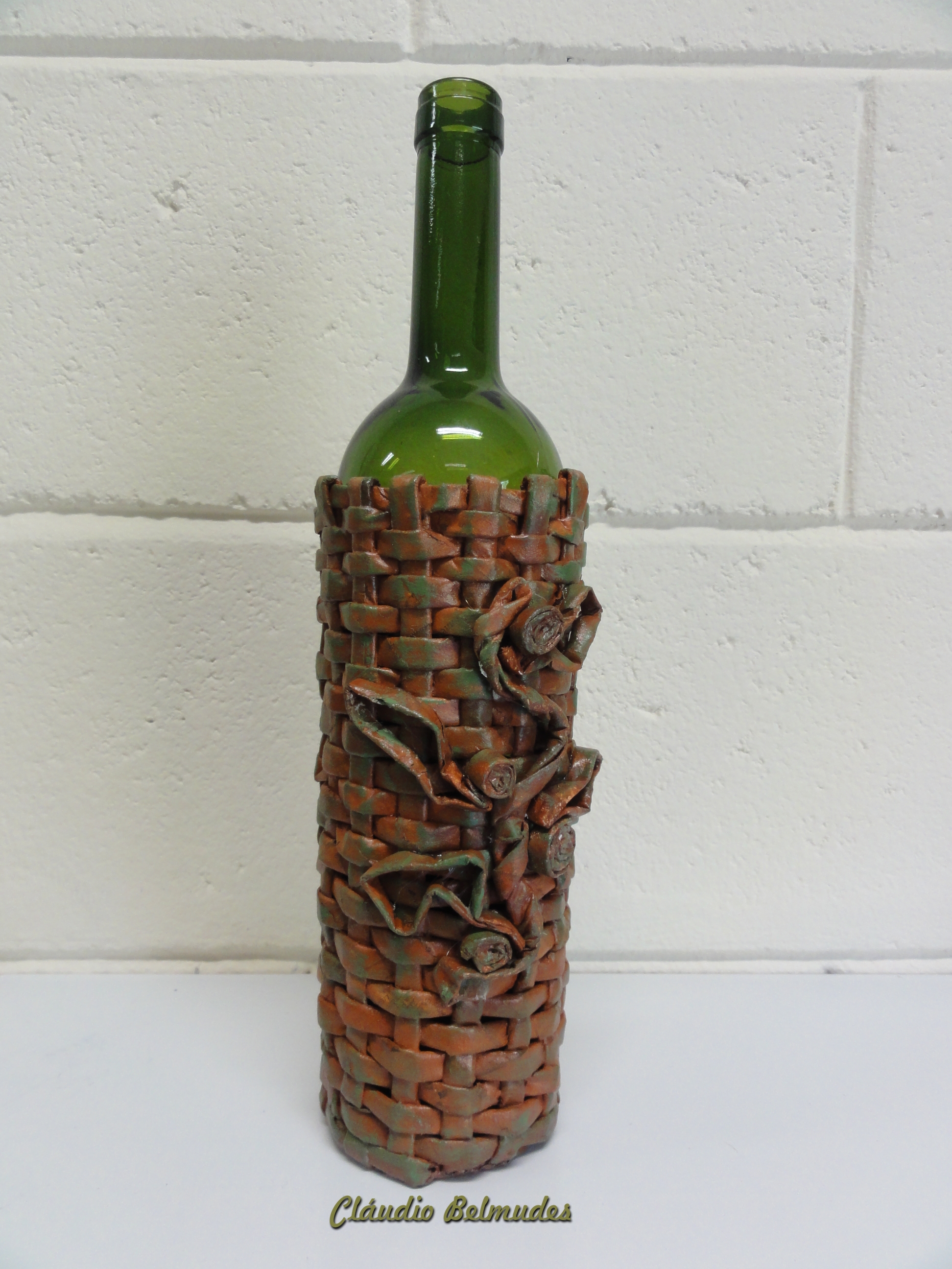 Garrafa decorada