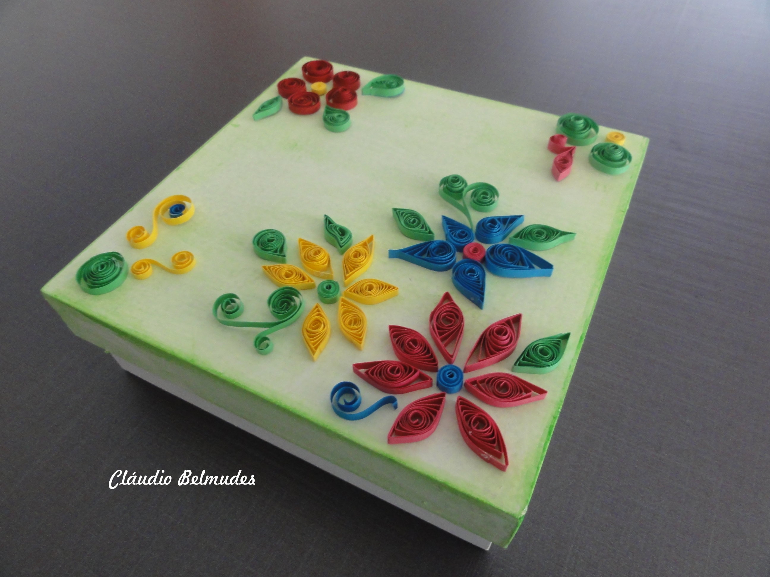 Caixa decorada