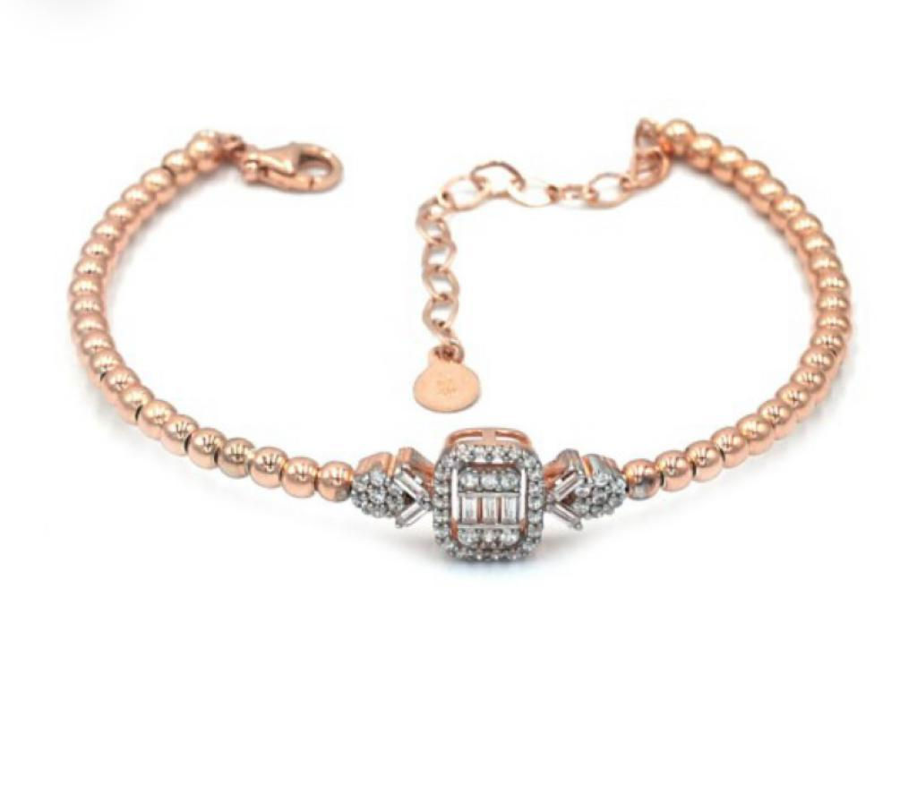 Pırlanta Kesim Baget Bileklik 1