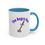 Thumbnail: The Angry Hoe Mug, Funny Coffee Mug, Double Meaning Mug