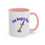 Thumbnail: The Angry Hoe Mug, Funny Coffee Mug, Double Meaning Mug