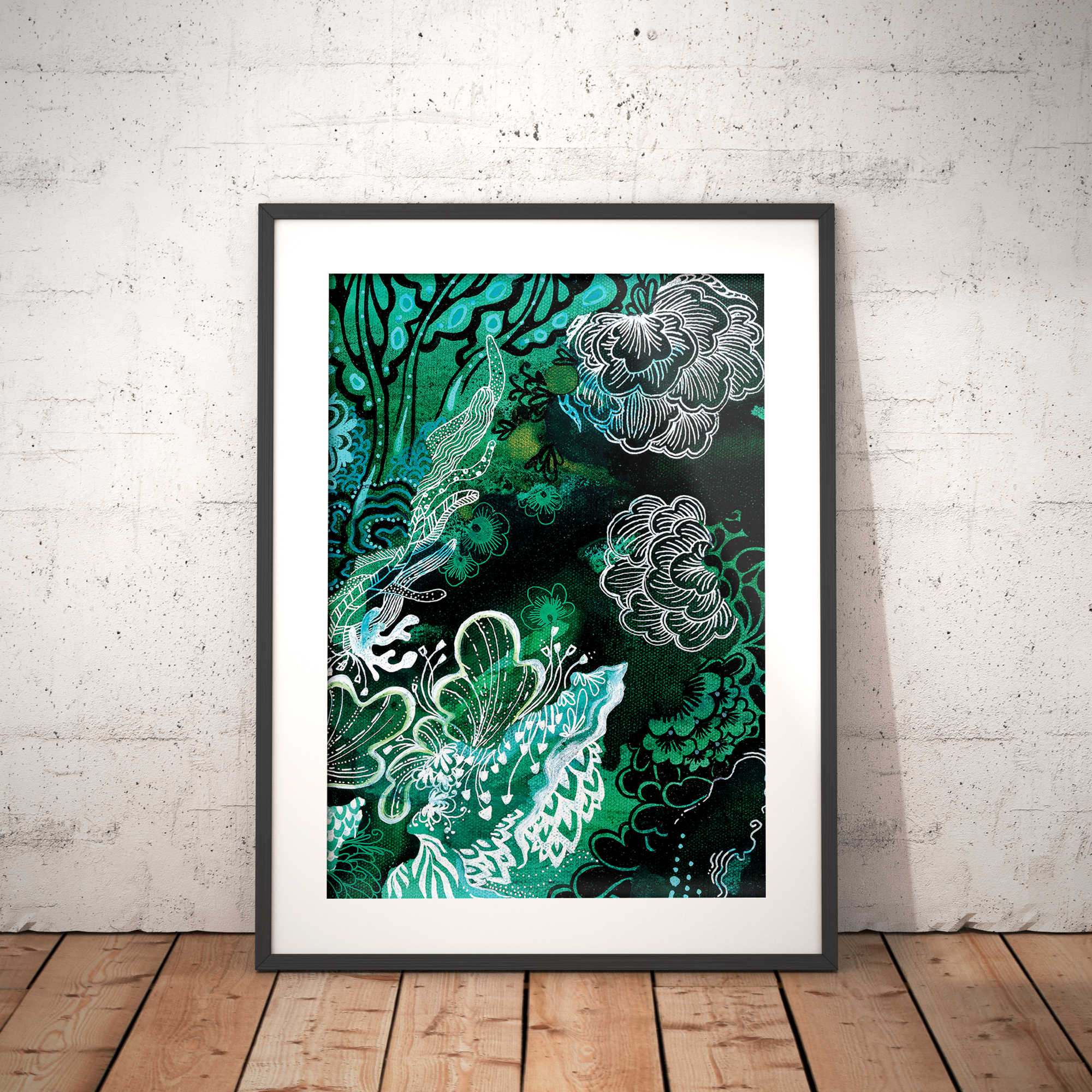 Foliage Fragment 1 - Gloss Poster